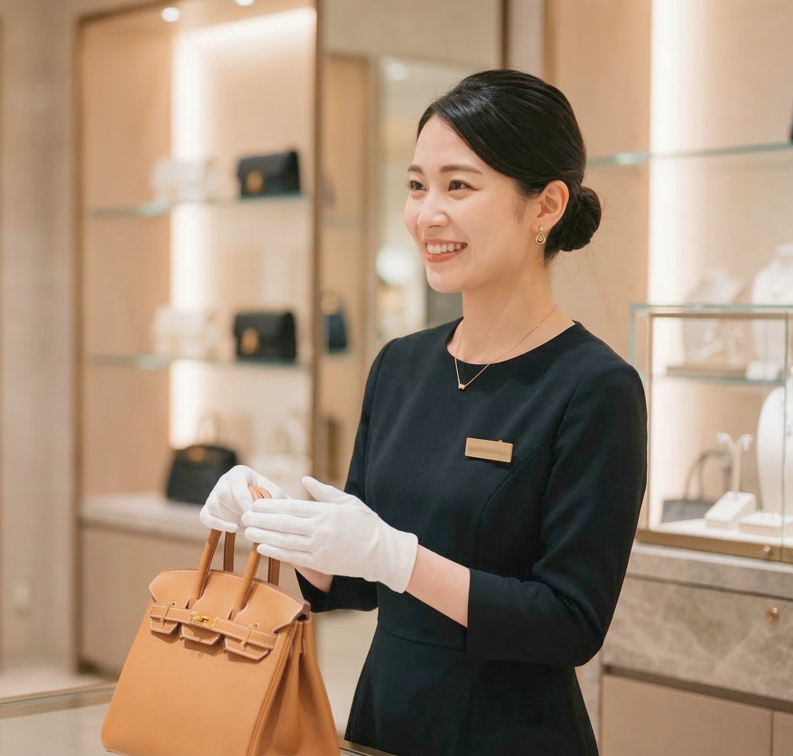 販売スタッフの仕事風景